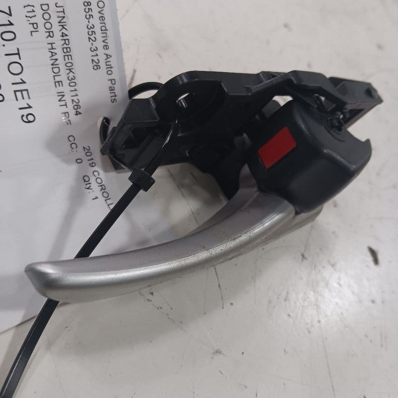 Toyota Corolla Door Handle Right Passenger Front Interior Inside  2019 2020 2021