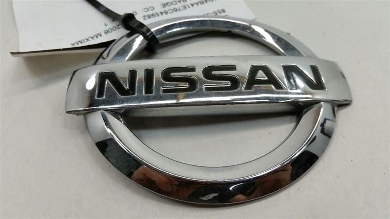 Nissan Maxima Trunk Lid Logo Emblem Badge Rear Back 2008 OEM