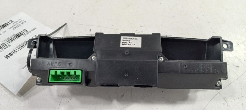 79650STXA42 Temperature Control Rear Console Advance VIN 5 8th Digit Fits 10-13 MDX