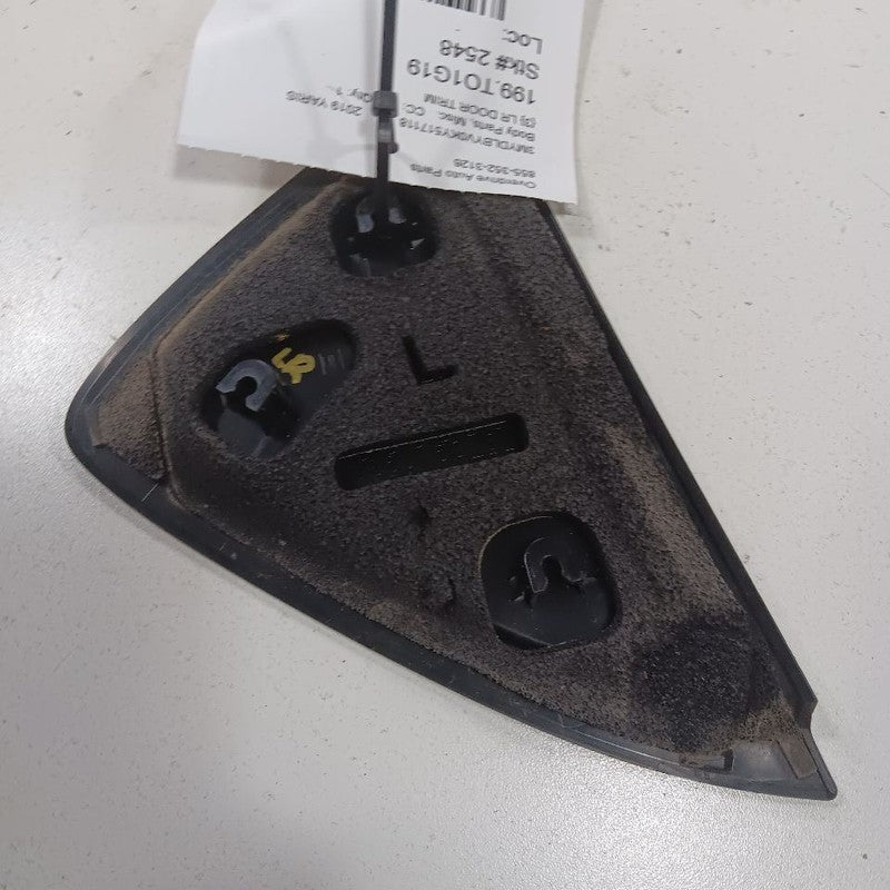 Toyota Yaris Left Rear Door Trim 2020 2019 2018 2017 2016
