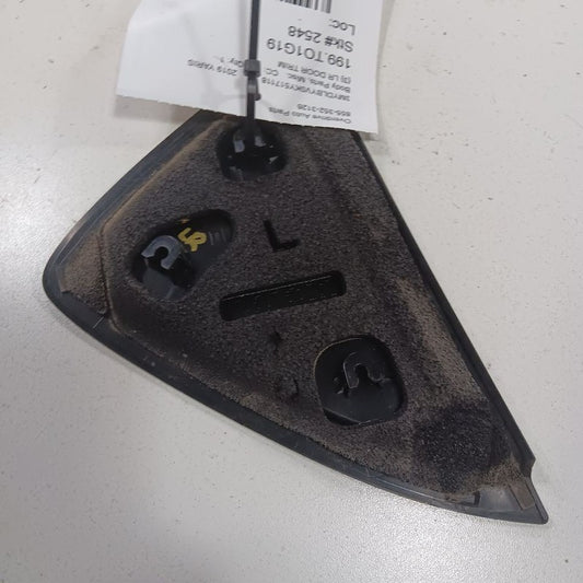 Toyota Yaris Left Rear Door Trim 2020 2019 2018 2017 2016