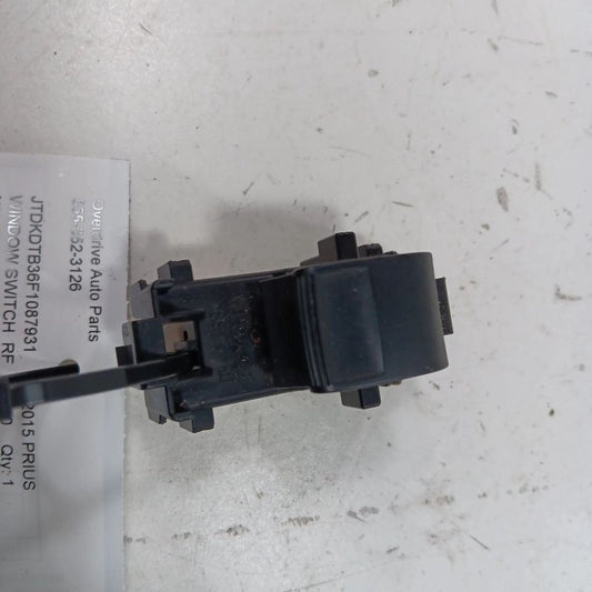 Toyota Prius C Power Window Switch Right Passenger Front  2017 2016 2015 2014