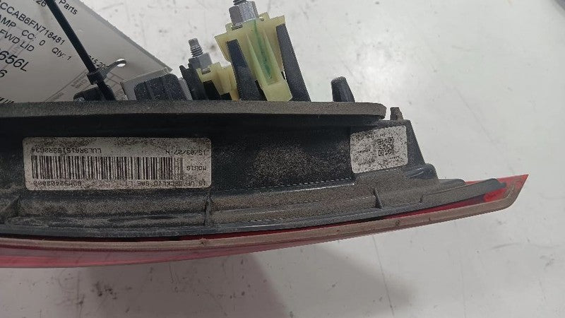 Driver Left Tail Light Sedan Lid Mounted Fits 15-17 200 OEM