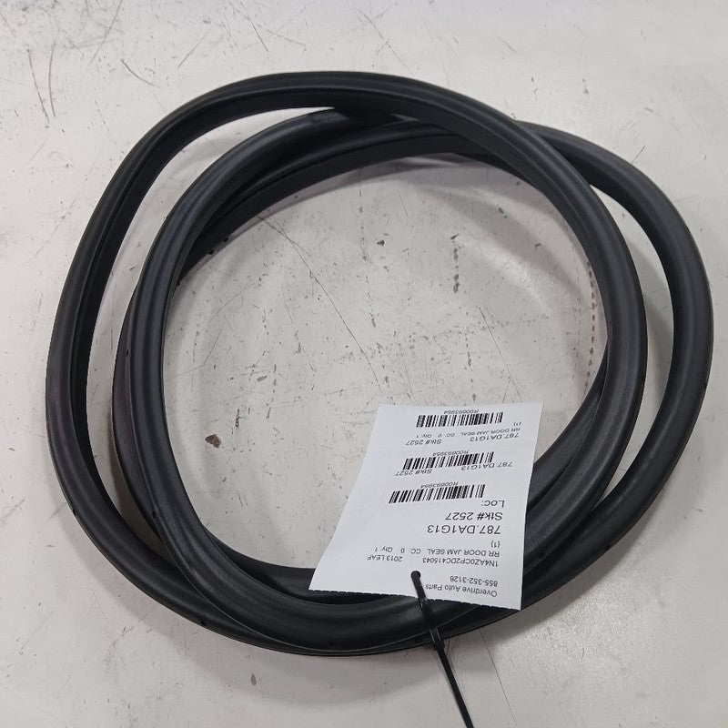 Nissan LEAF On Body Door Jamb Seal Rear Right Passenger Back  2013 2014 2015