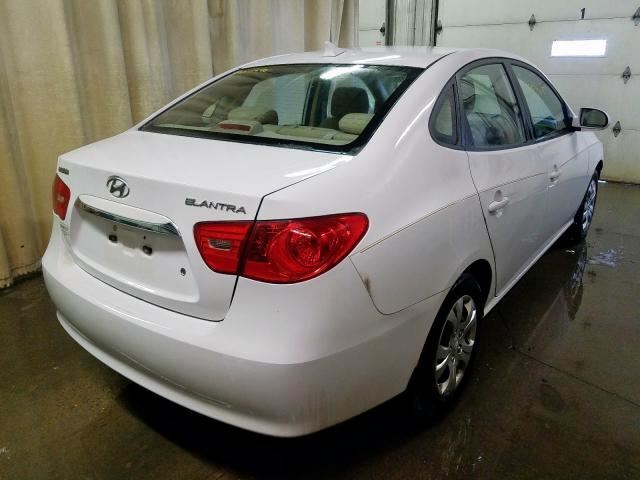 2010 Elantra Door Handle Right Passenger Front Interior Inside