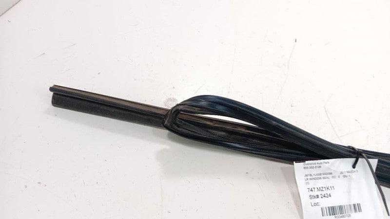 Mazda 3 Door Glass Window Seal Rubber Left Rear Back 2010 2011 2012 2013