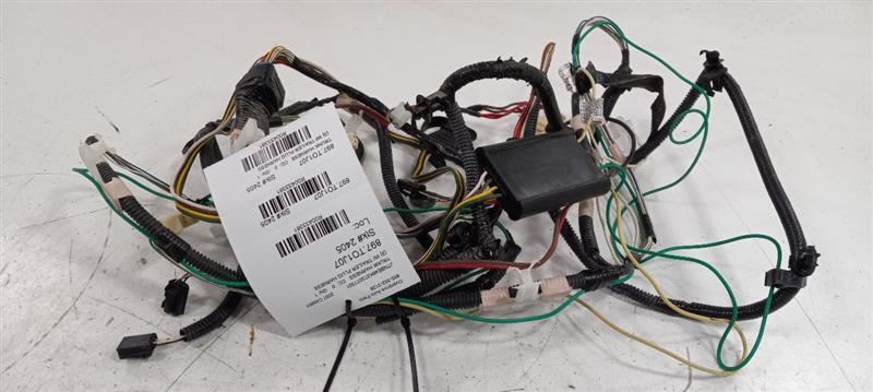 Does Not Apply Toyota Camry Rear Back Trunk Lid Hatch Wire Wiring Harness 2007 2008 2009