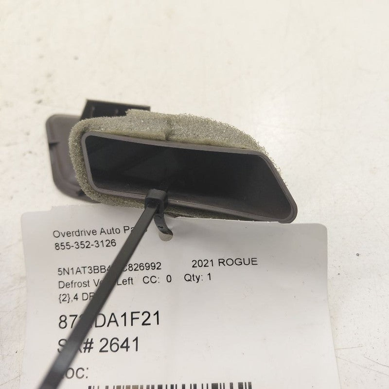 Nissan Rogue Defrost Vent Left Driver Side 2021 2022 2023