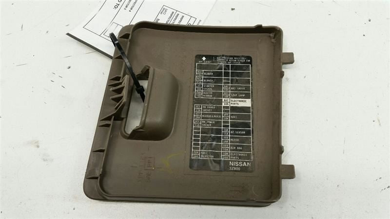 Nissan Altima Fuse Box Cover 2002 2003 2004 2005 2006 OEM