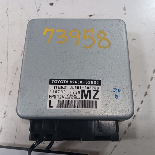 8965052B83 Power Steering Control Module Toyota Prius C VIN B3 15 Toyota Prius