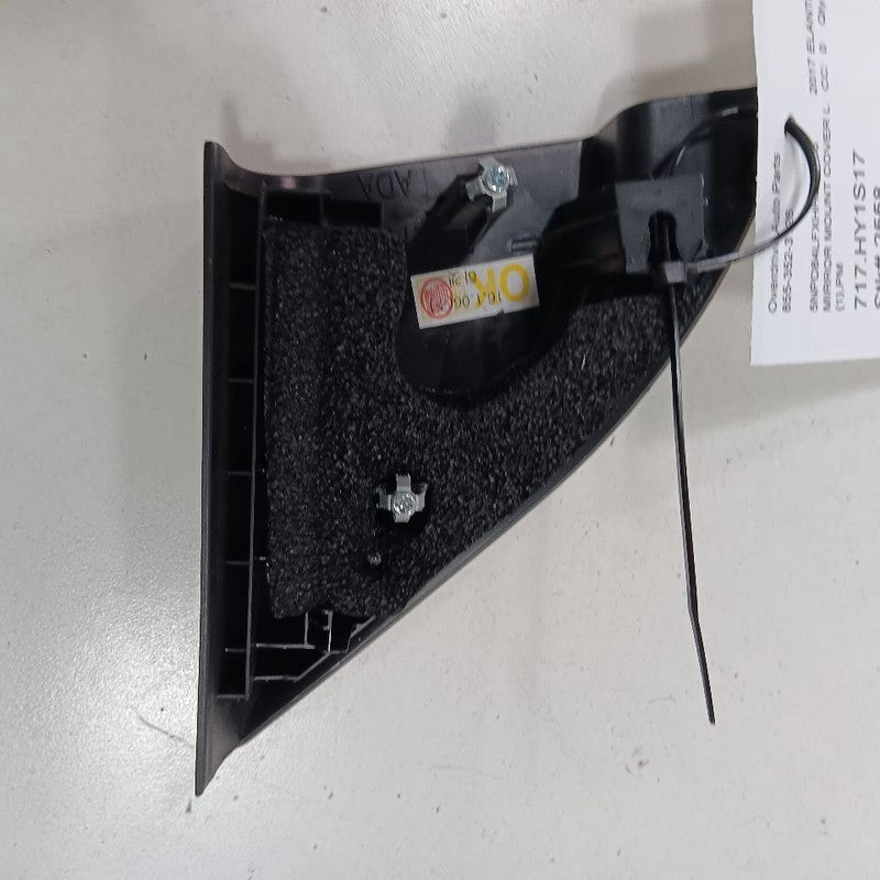 Hyundai Elantra Mirror Mount Cover Door Trim Left Driver 2017 2018 2019 2020
