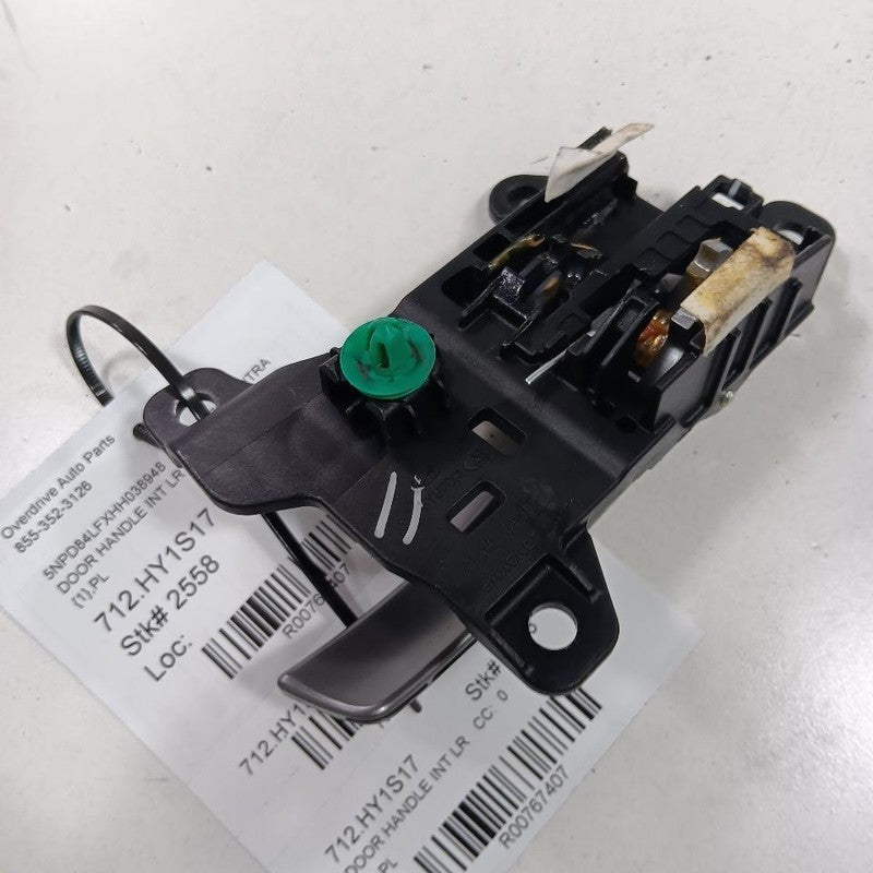 Hyundai Elantra Door Handle Left Driver Rear Interior Inside 2017 2018 2019 2020