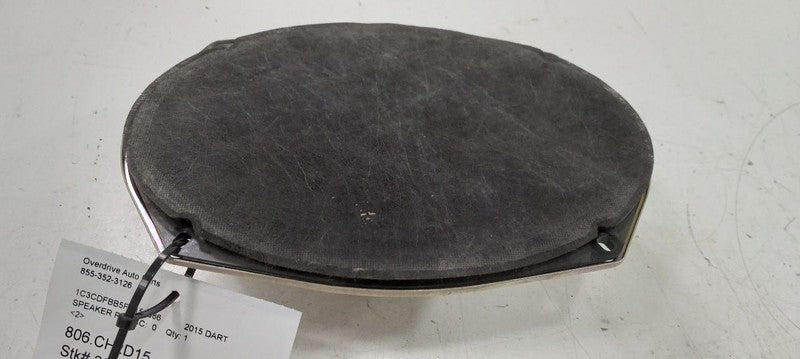 Does Not Apply Dodge Dart Speaker Right Passenger Rear 2013 2014 2015 2016