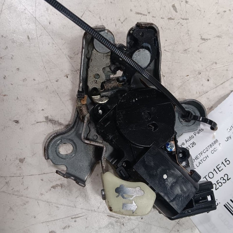 Toyota Corolla Trunk Latch  2016 2015 2014