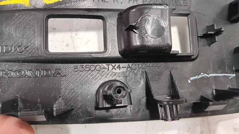 Acura RDX Passenger Right Front Door Switch Bezel 2016 2017 2018