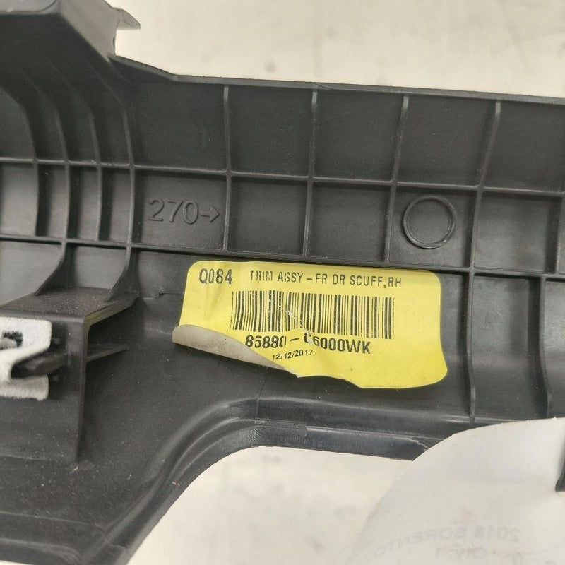 Kia Sorento Sill Trim Plate Door Jam Threshold Right Passenger Front