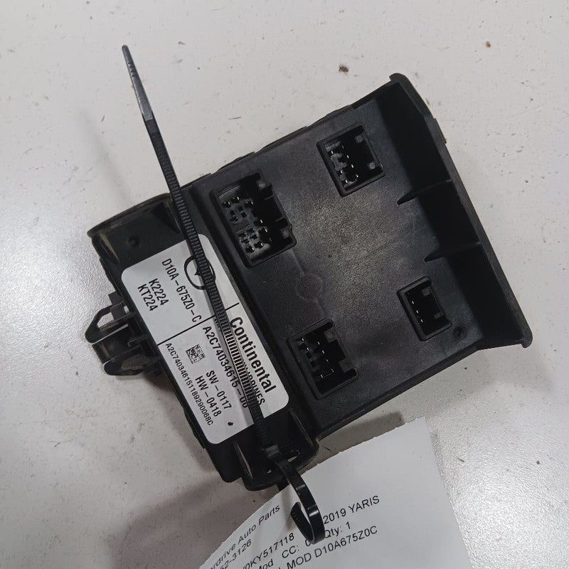 Toyota Yaris Power Control Module {D10A675Z0C} 2020 2019 2018 2017 2016