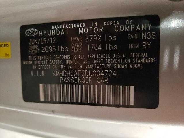 Hyundai Elantra Battery Holder Tray 2011 2012 2013 2014 2015 2016
