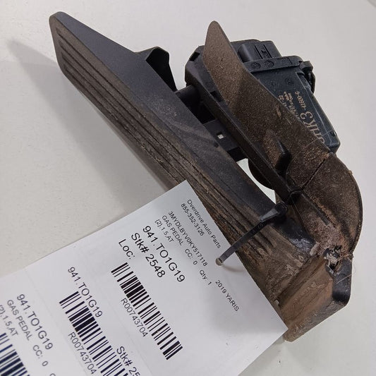 Toyota Yaris Gas Pedal  2020 2019 2018 2017 2016