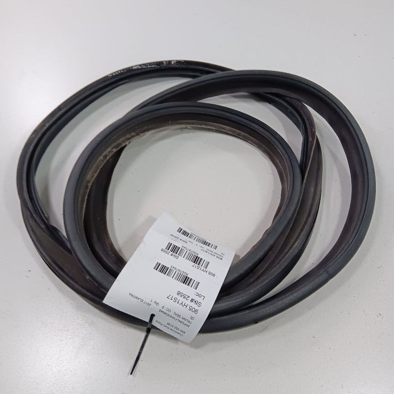 Hyundai Elantra Trunk Lid Hatch Door Rear Back Rubber Seal 2017 2018 2019 2020