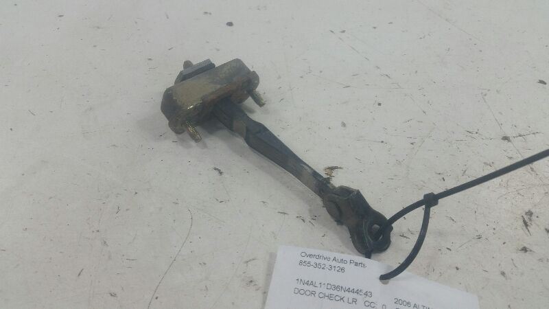 2006 NISSAN ALTIMA Door Check Left Driver Rear Hinge Stop Stopper Detent 2005
