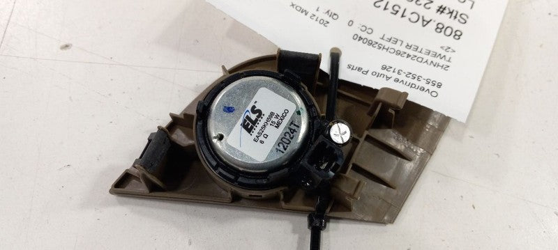 Acura MDX Tweeter Left Driver Tweeter Speaker