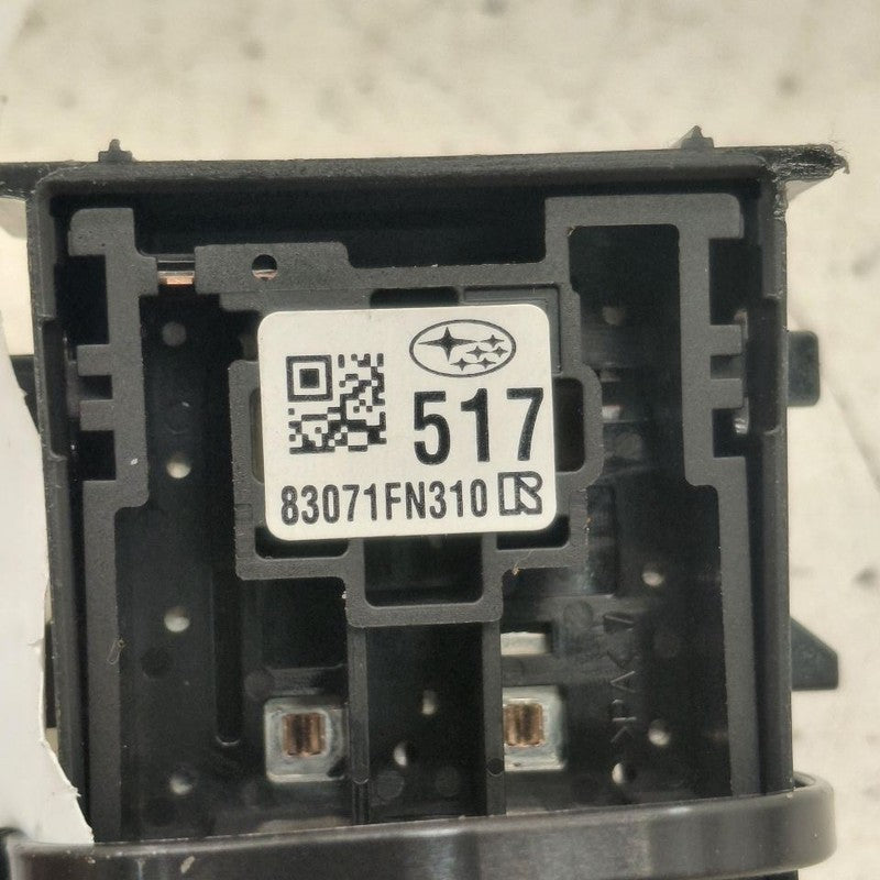 Subaru XV Crosstrek Window Switch Power Left Driver Rear 2025 2024
