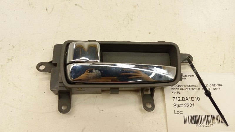 Nissan Sentra Door Handle Left Rear Interior Inside 2008 2009 2010 2011 2012