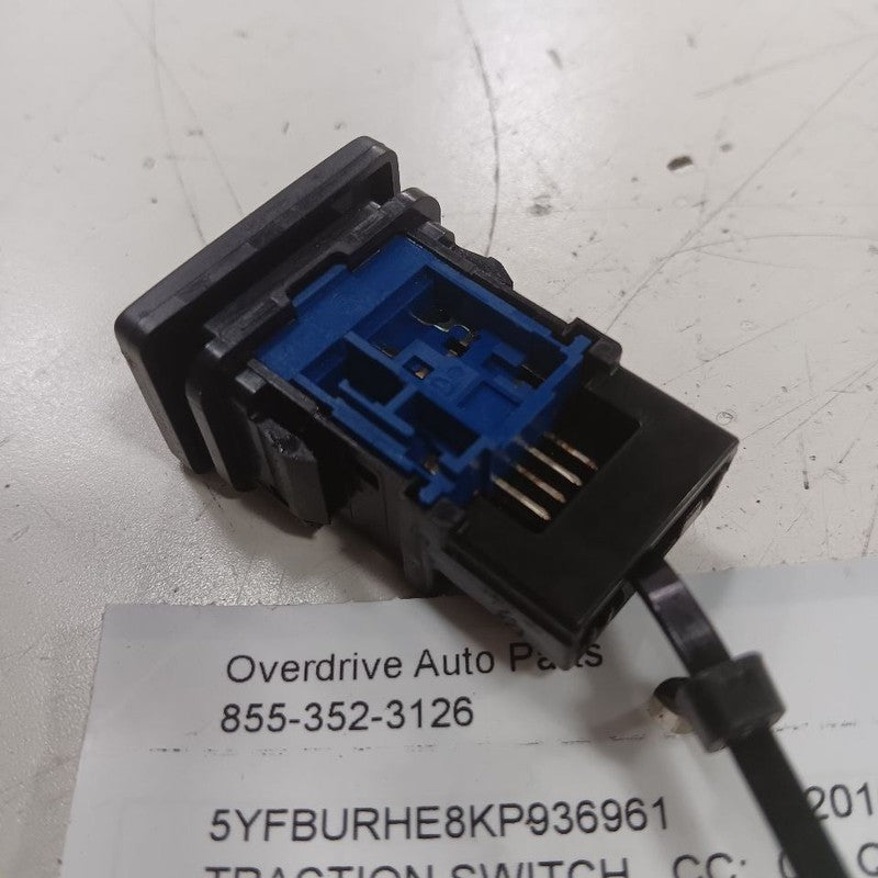 Toyota Corolla Traction Control Switch 2019 2018 2017