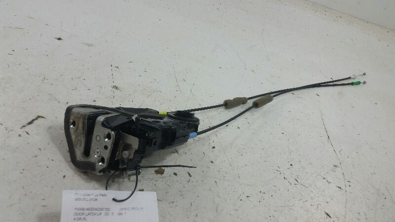 2010 Toyota Corolla Door Latch Lock Left Driver Rear 2009 2011 2012 2013