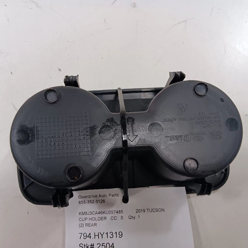 Hyundai Tucson Cup Holder 2019 2020 2021