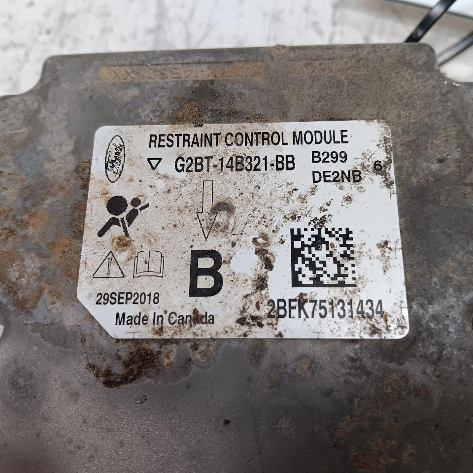 Impact Crash Control Module ID G2BT-14B321-BB Fits 17-19 Ford Fiesta