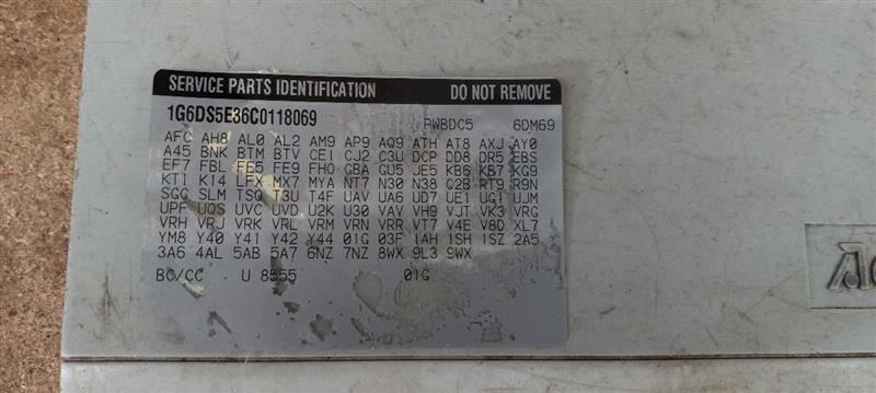 Transfer Case Computer Control Module VIN D 4th Digit V-series Fits 10-14 CTS