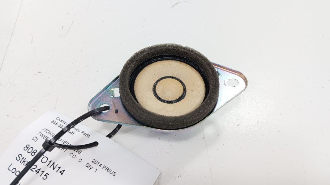 Toyota Prius Tweeter Left Driver Tweeter Speaker 2015 2014 2013 2012