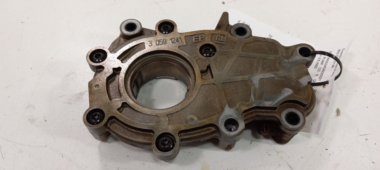 Cadillac XTS Engine Oil Pump 2013 2014 2015 2016 2017