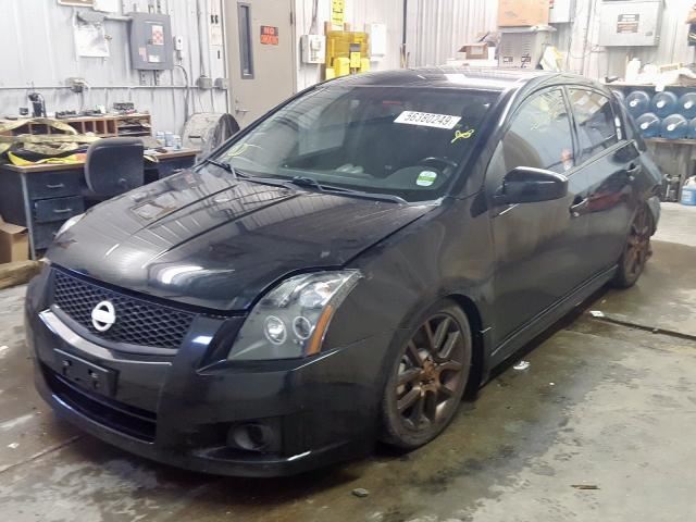 2008 Nissan Sentra Door Handle Left Driver Rear Interior SE-R 2.5 2007 2009