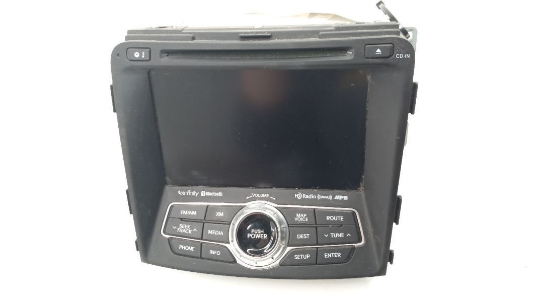 Audio Equipment Radio Receiver With Navigation US Market Fits 12 SONATA