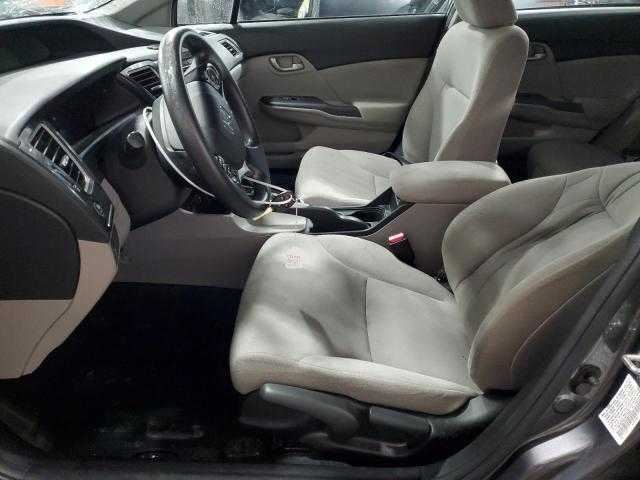 Honda Civic Door Handle Left Driver Rear Interior Inside 2013 2014 2015