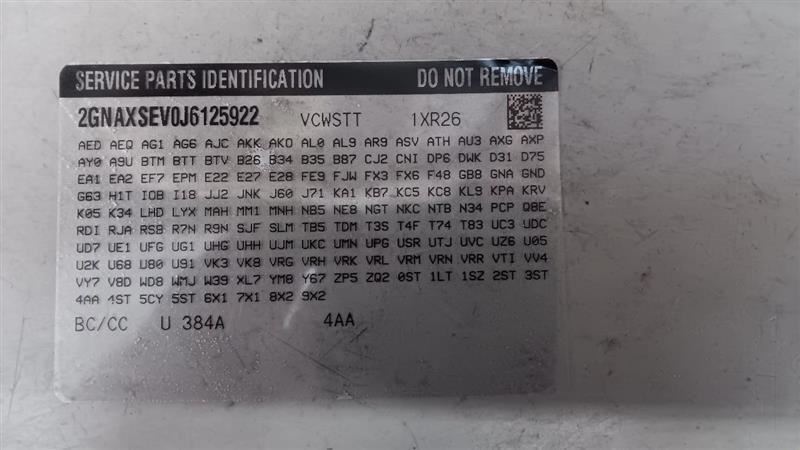 Vacuum Pump 2.0L Fits 16-20 MALIBU