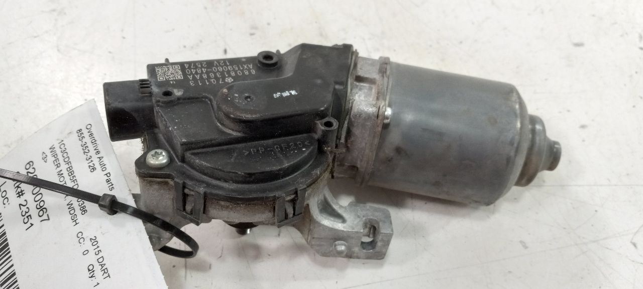 Windshield Wiper Motor Fits 13-16 DART