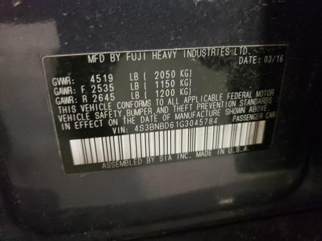 Subaru Legacy Gas Pedal 2015 2016 2017