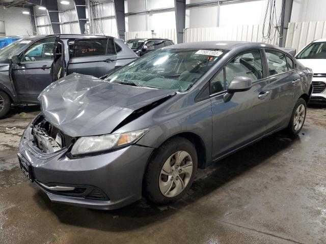 Driver Left Side View Door Mirror Power Body Color Non-heated Fits 13 CIVIC