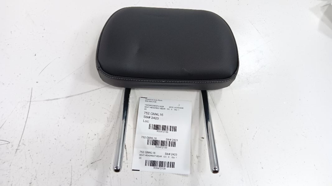 Buick Lacrosse Seat Headrest Rear Back Seat Head Rest 2013 2014 2015 2016