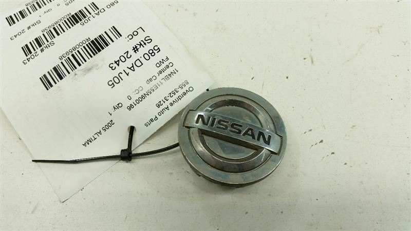 2005 Nissan Altima Wheel Rim Center Cap 2002 2003 2004 2006