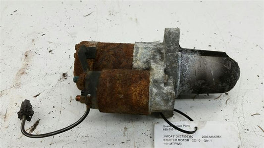 Engine Starter Motor Fits 02-03 MAXIMA OEM