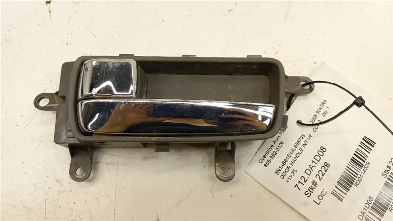 Sentra Door Handle Left Driver Rear Interior Inside 2007 2008 2009 2010 2011