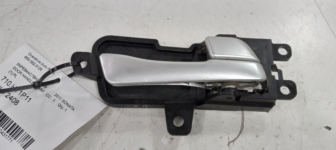 Hyundai Sonata Door Handle Right Passenger Front Interior Inside 2011 2012 2013