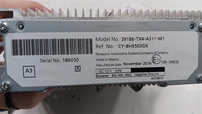 Used Acura RDX Amplifier OEM 2016-2018, Advance/Technology Navigation