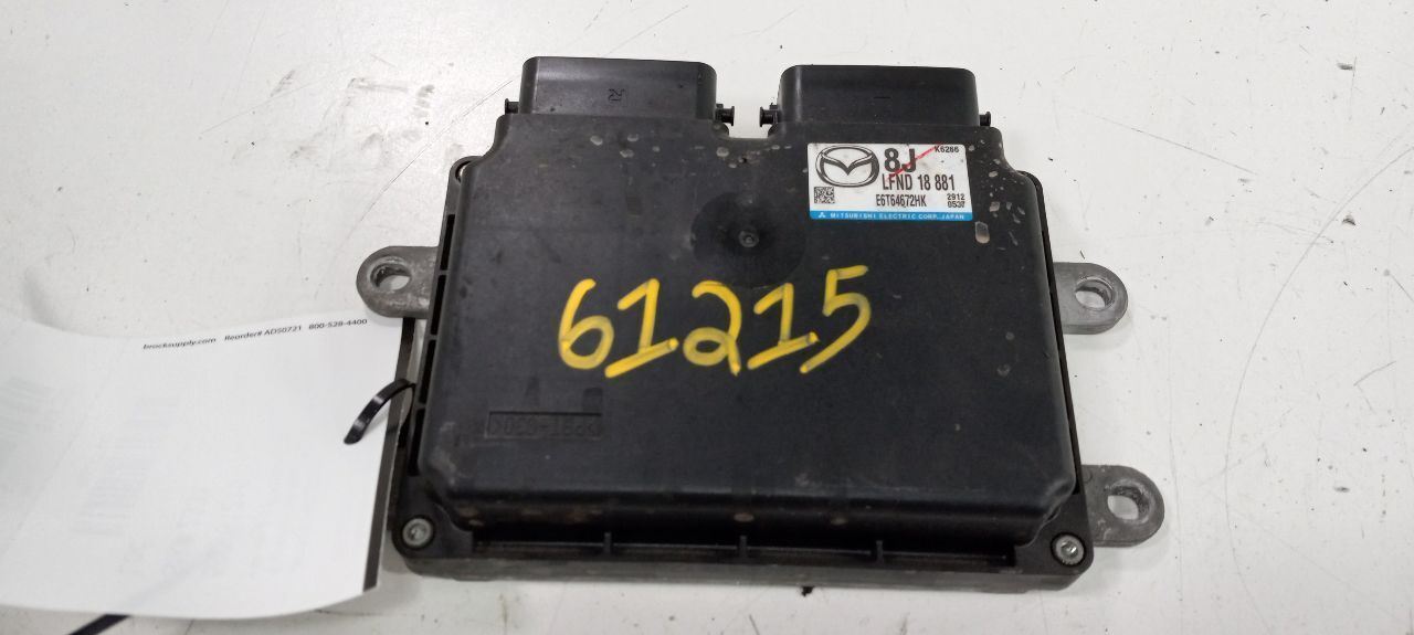 Engine ECM Electronic Module Control By Battery 2.0L Fits 12-13 MAZDA 3