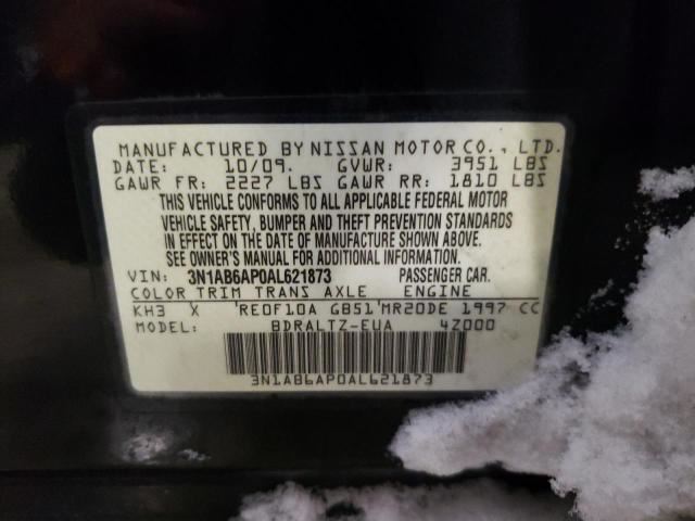 2010 SENTRA Fuel Vapor Canister Charcoal Evaporator Can